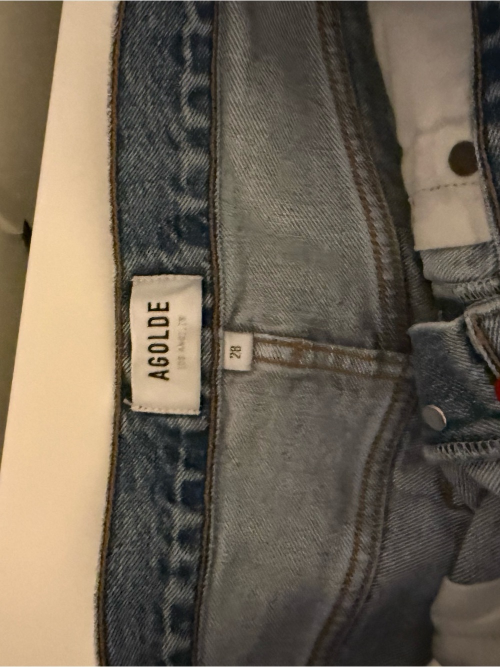 Agolde Riley Shorts - Picture 3 of 4